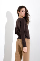 Maglia in pura lana girocollo FRIENDLY SWEATER