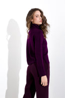 Maglia dolcevita in pura lana FRIENDLY SWEATER